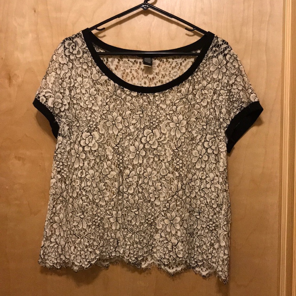 Lace top!